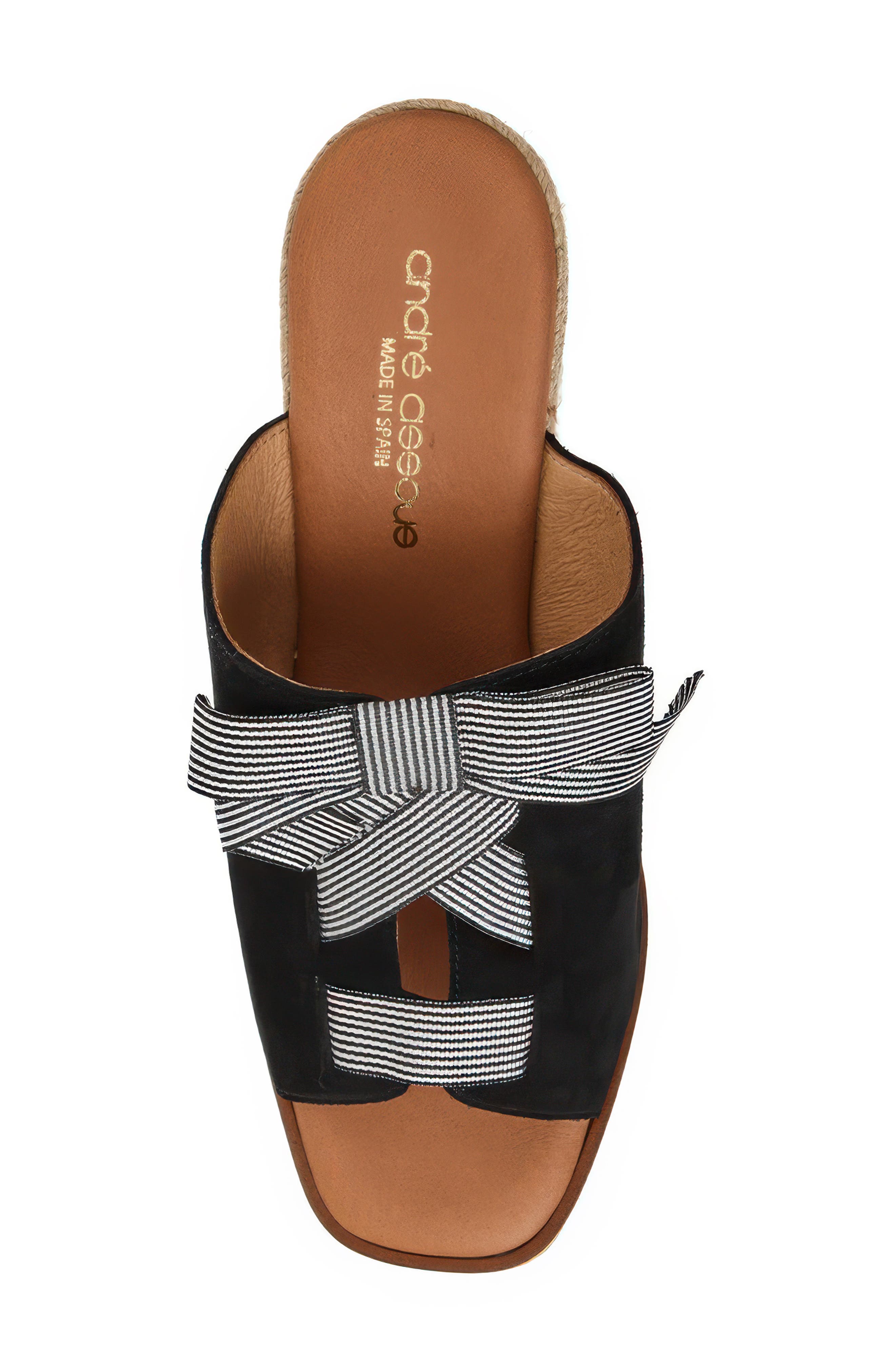 André Assous Mason Wedge Sandal, Alternate, color, 
