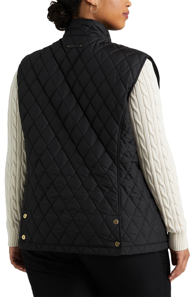 Lauren Ralph Lauren Quilted Crest Vest, Alternate, color, 