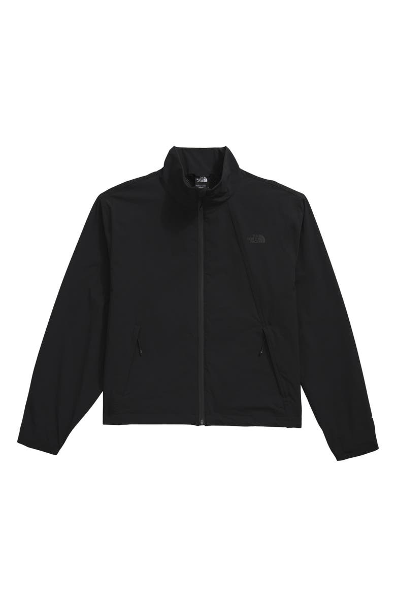 The North Face North Dome Water Repellent Wind Resistant Stretch Nylon Jacket, Alternate, color, Tnf Black