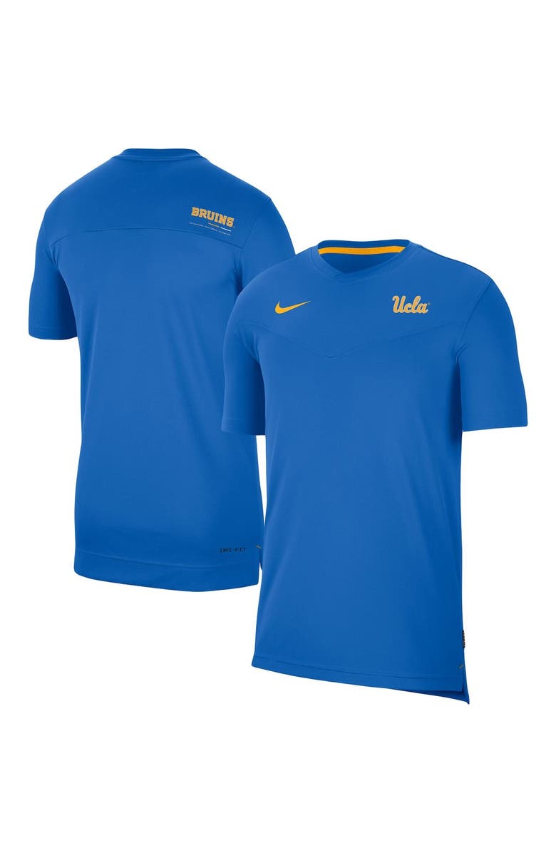 Nike Men's Nike Blue UCLA Bruins Coach UV Performance T-Shirt, Alternate, color, 
