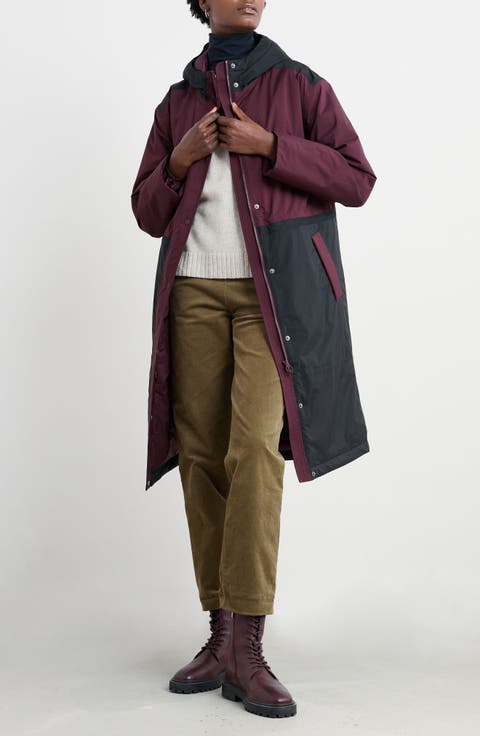 Chapel Rock Longline Waterproof Hooded Raincoat