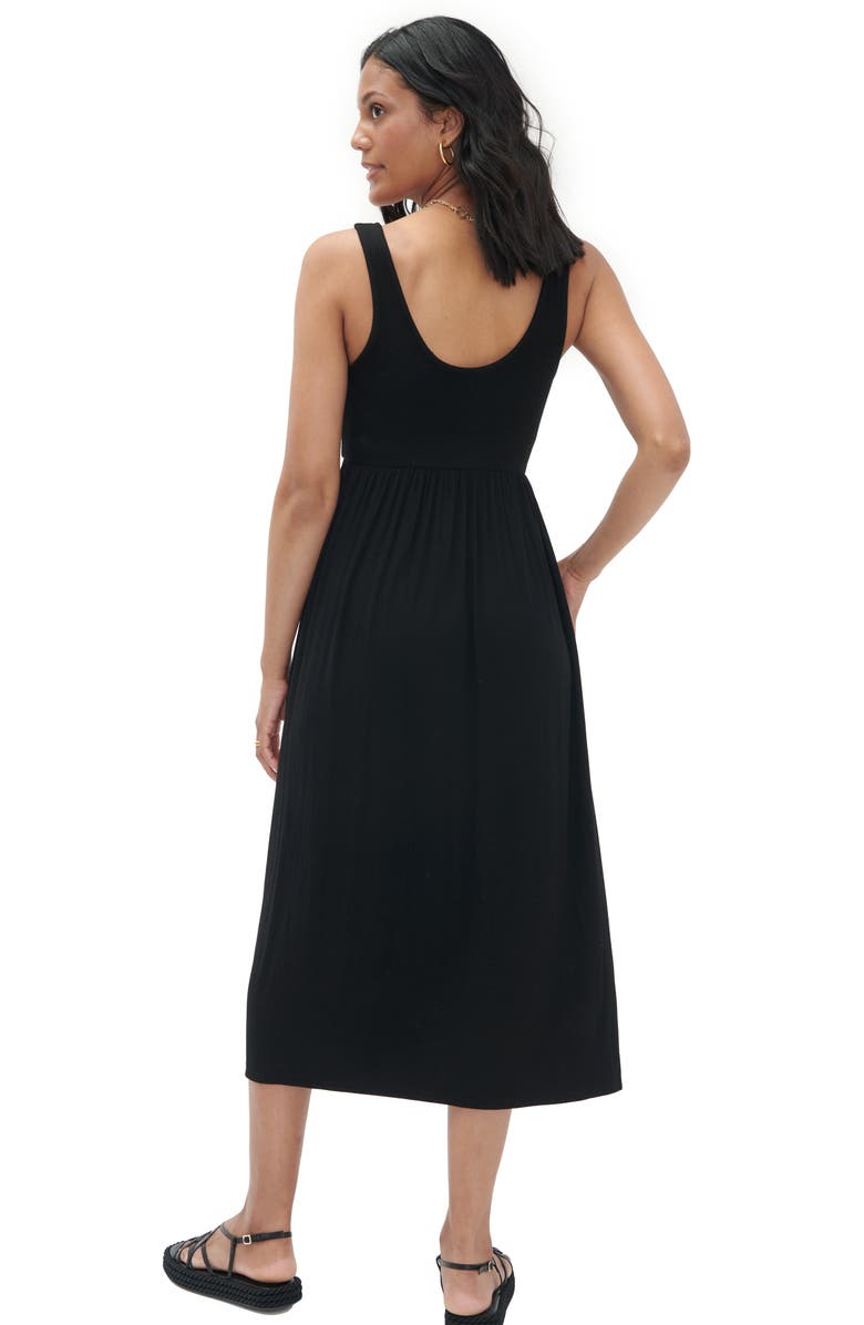 HATCH Collection The Softest Rib Nursing Dress, Alternate, color, Ivory