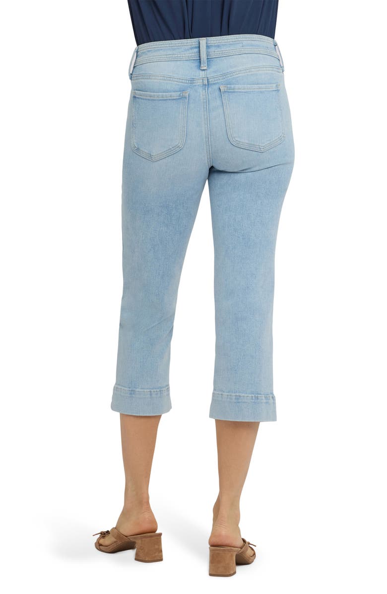 NYDJ Marilyn Triple Stitch Crop Straight Leg Jeans, Alternate, color, Keys View