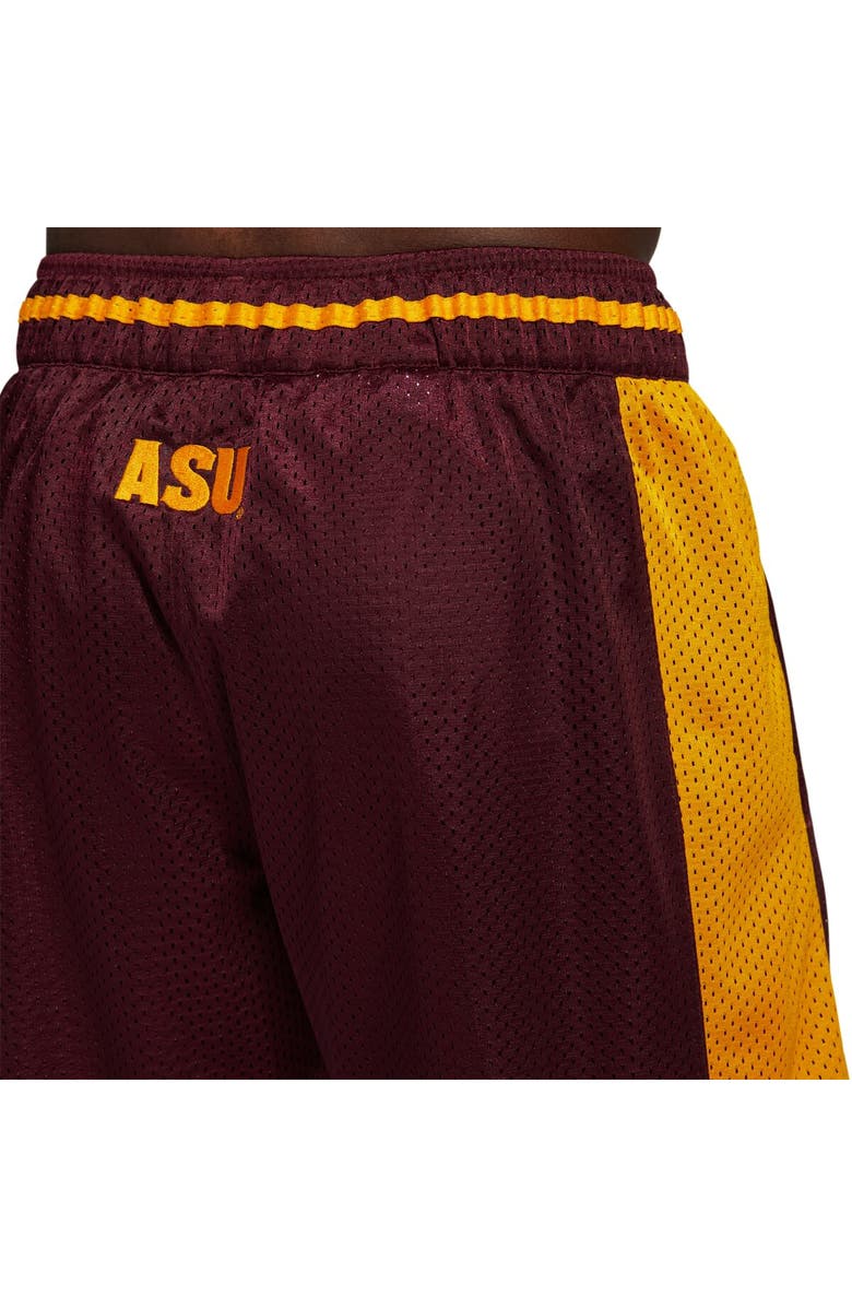adidas Men's adidas Maroon Arizona State Sun Devils Swingman AEROREADY Basketball Shorts, Alternate, color, Maroon