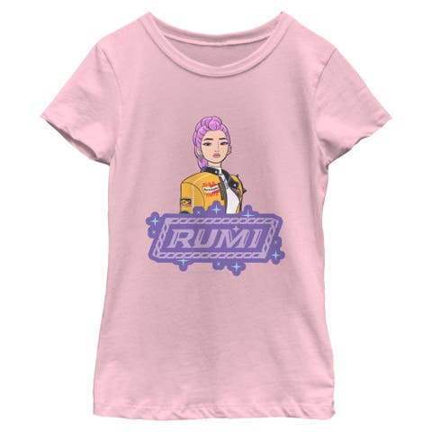 Girls' Mira Rockstar Pose Graphic Short Sleeve T-Shirt