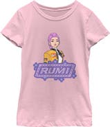 KPop Demon Hunters Girls' Mira Rockstar Pose Graphic Short Sleeve T-shirt