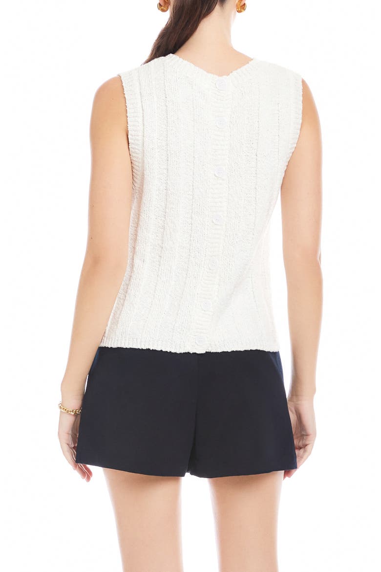 Zaydee Cotton Rib Tank, Alternate, color, OFF WHITE