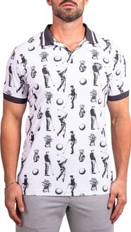 Maceoo Ascension Stretch Nylon Polo
