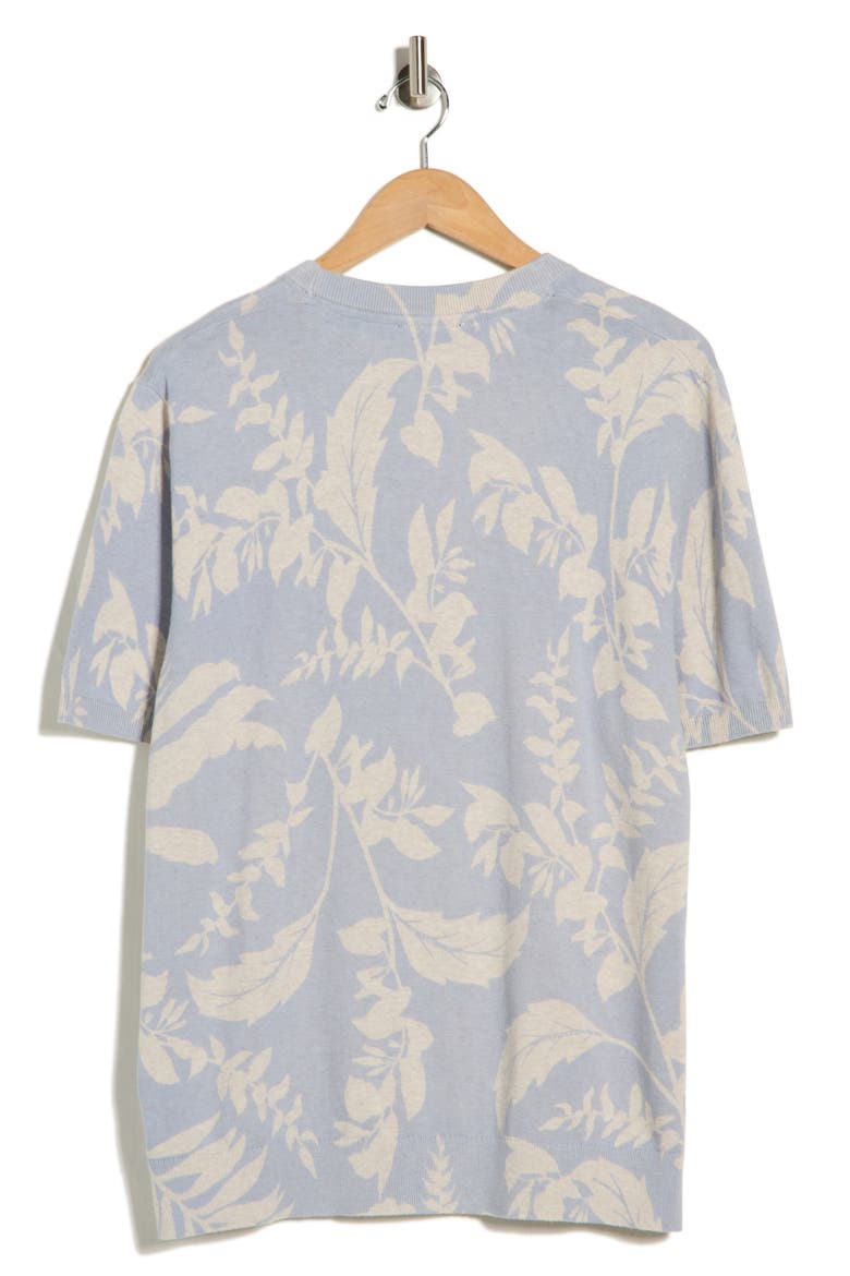 Dennio Short Sleeve Knit T-Shirt, Alternate, color, LIGHT BLUE/ PASTEL