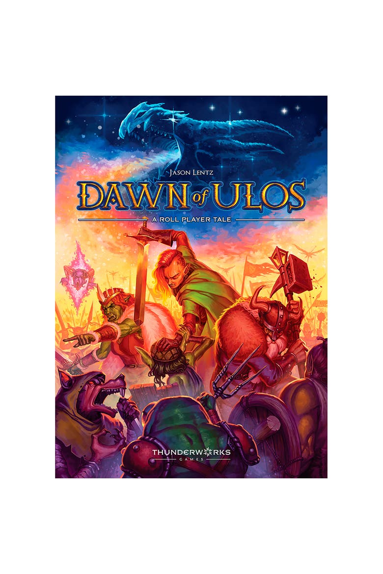 Dawn Of Ulos Economic Strategy Tile Placement Game, Alternate, color, Multicolored
