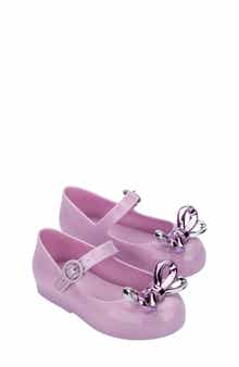 Mini Melissa Kids' Sweet Love Glam Mary Jane Flat