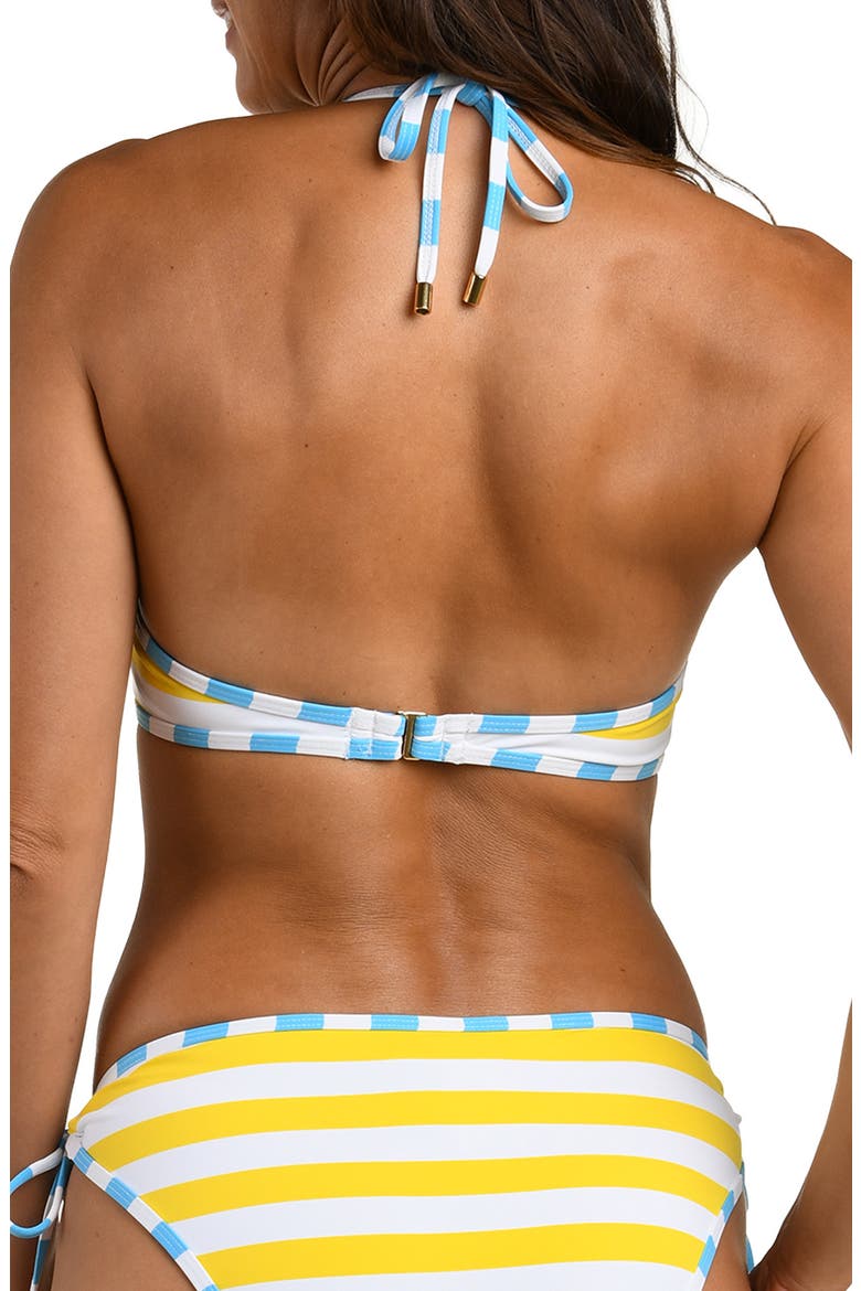 Coastal Halter Bikini Top, Alternate, color, SOLEIL