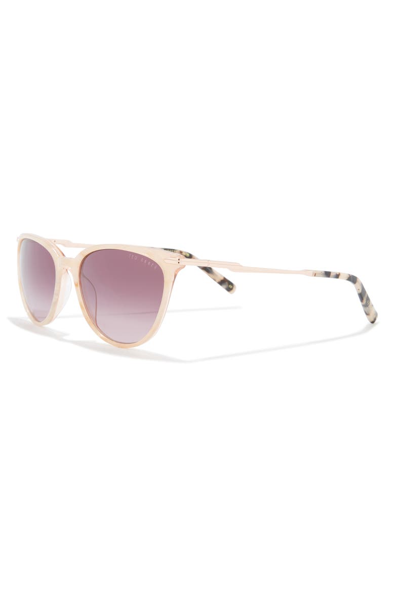 Ted Baker London 56mm Cat Eye Sunglasses, Alternate, color, 