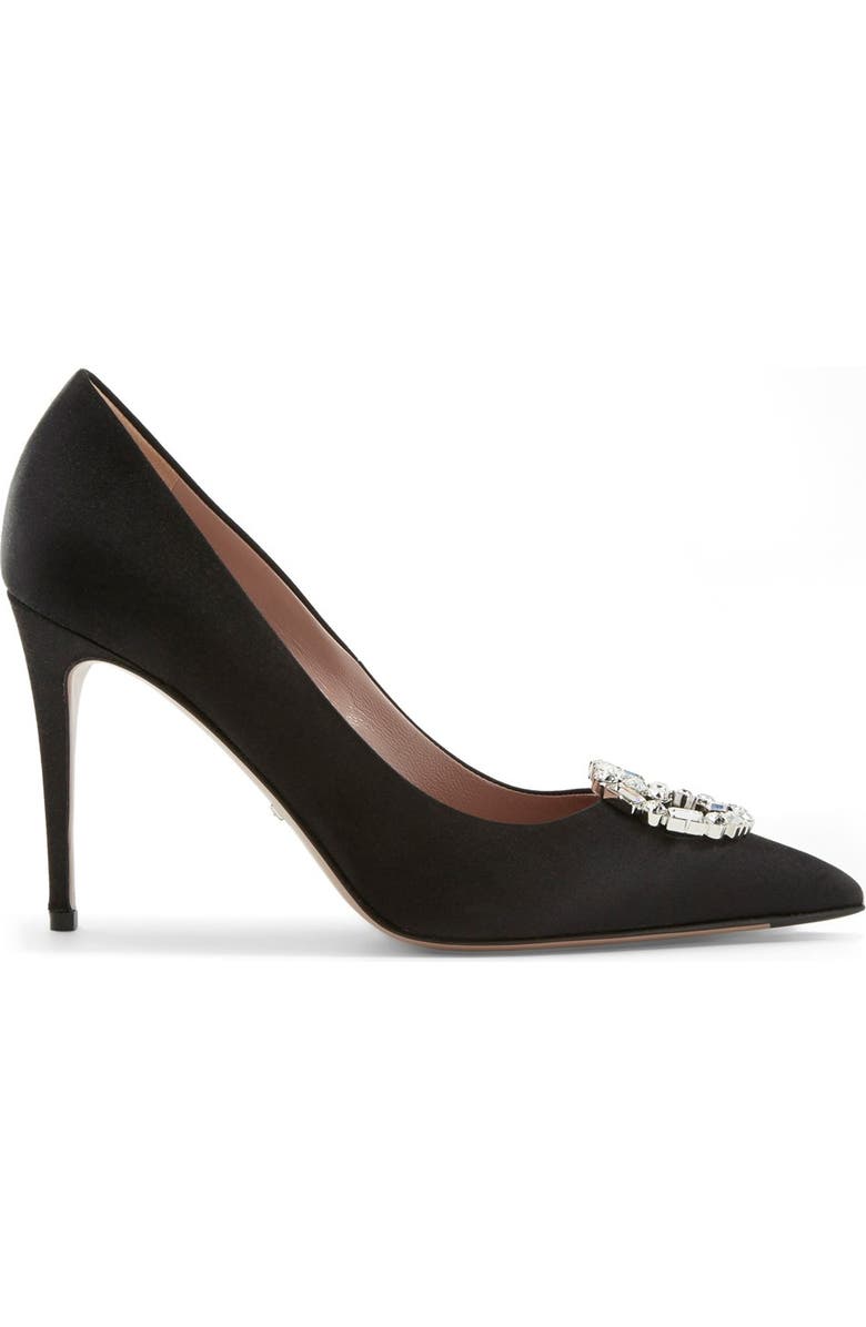 Gucci 'GG' Pointy Toe Pump, Alternate, color,