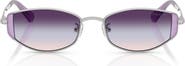 Swarovski 53mm Oval Sunglasses