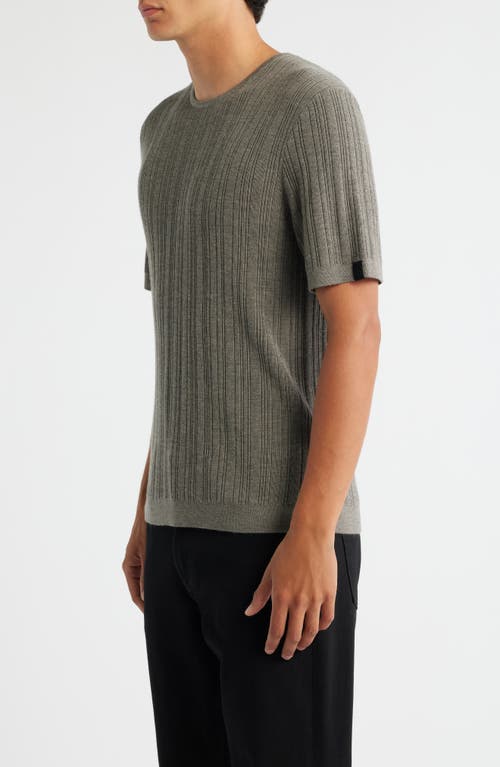 Rag & Bone Crawford Wool & Cashmere Sweater T-shirt In Brown