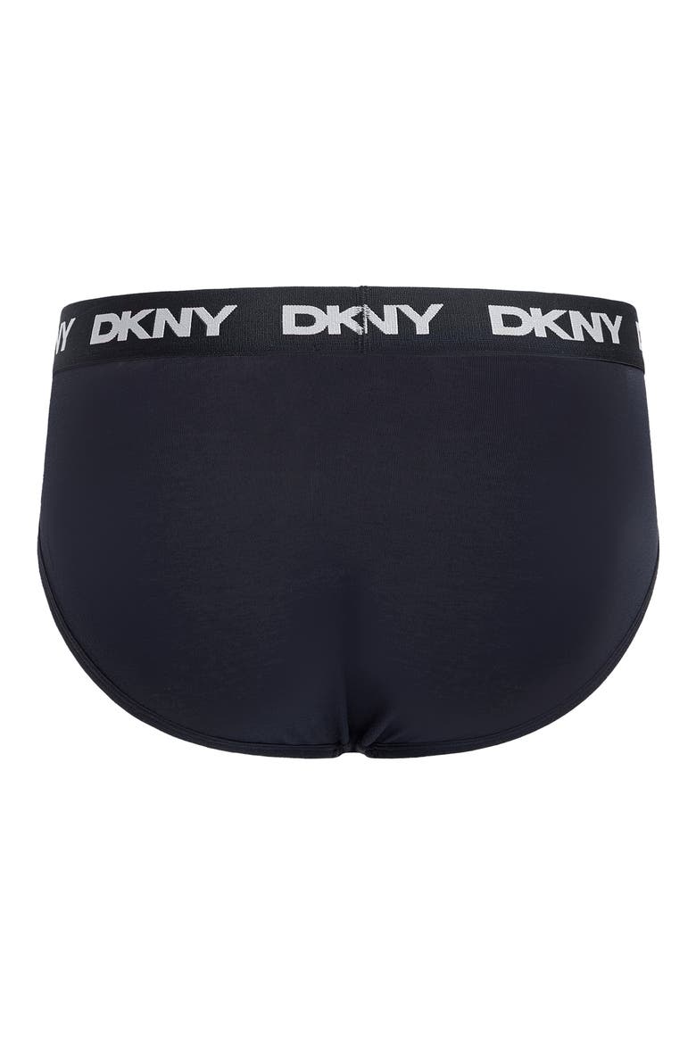 3-Pack Stretch Cotton Briefs, Alternate, color, BLACK