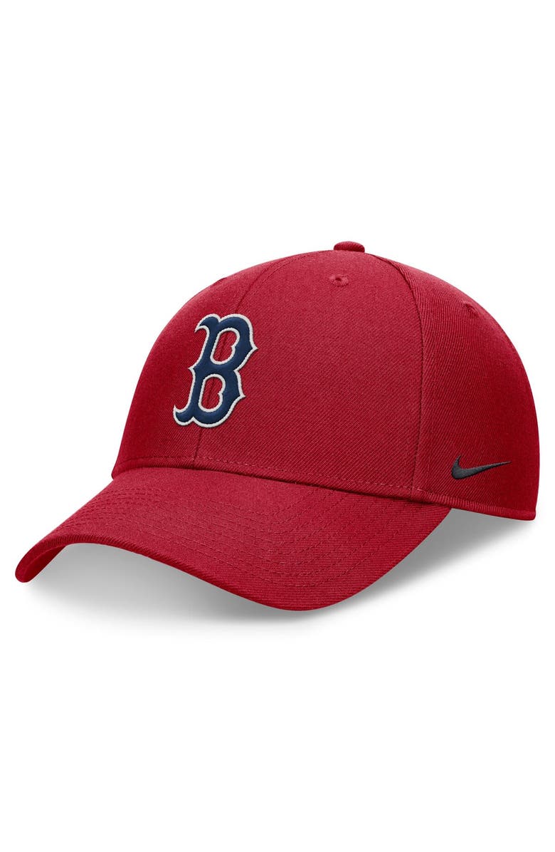 Nike Men's Nike Red Boston Red Sox Evergreen Club Performance Adjustable Hat, Main, color, 