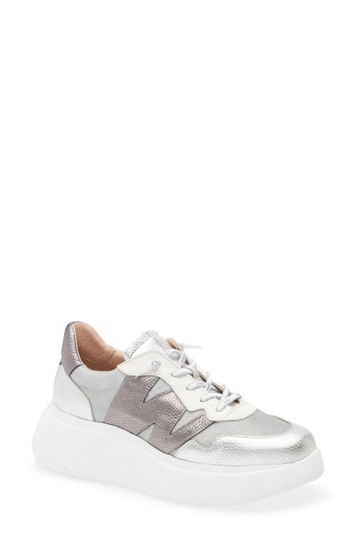 Wonders Zenit Platform Wedge Sneaker