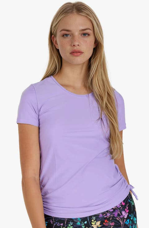 Short Sleeve Adele Swim Top