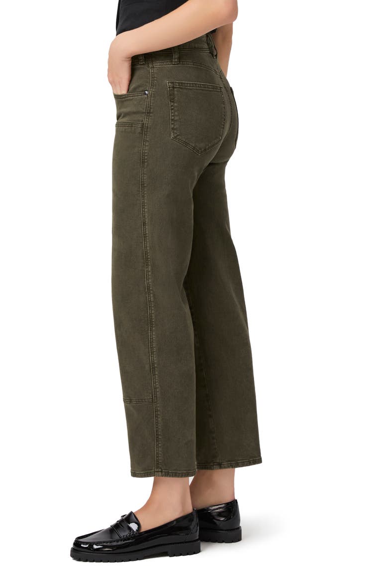 Alexis Workwear High Waist Barrel Pants, Alternate, color, VBAYOUGRN