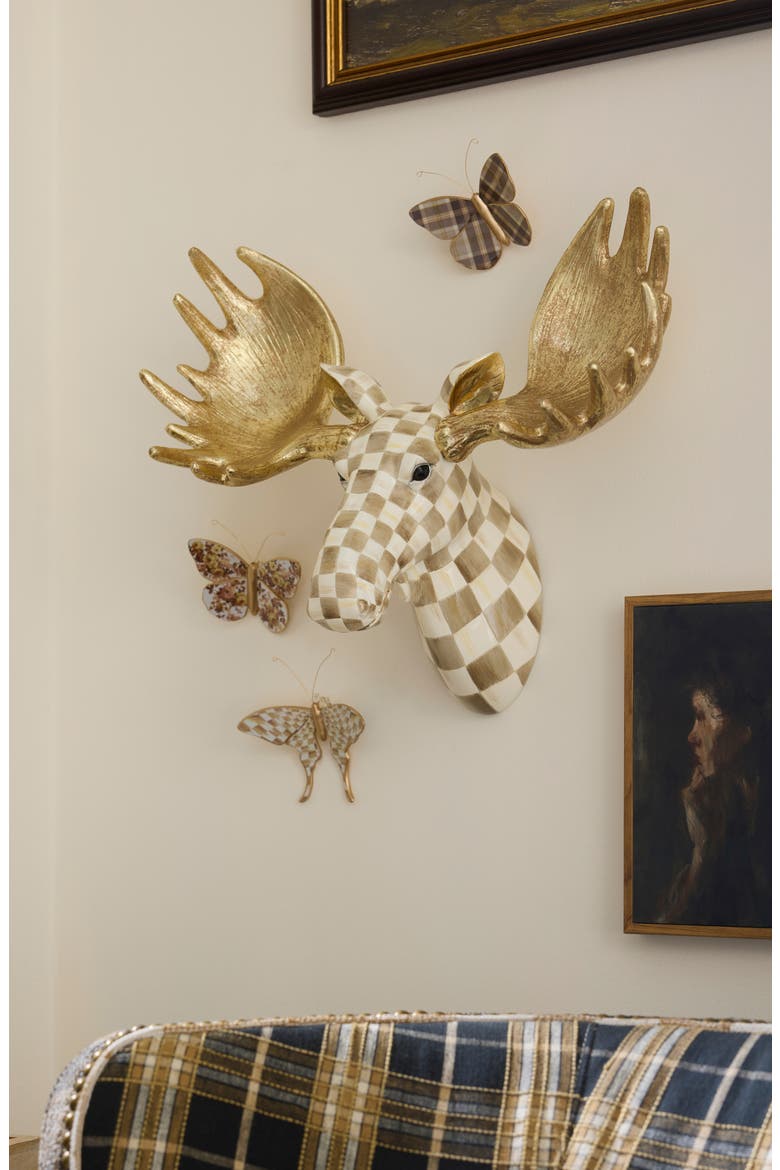 Set of 3 Assorted Mocha Butterfly Wall Decor, Alternate, color, MOCHA