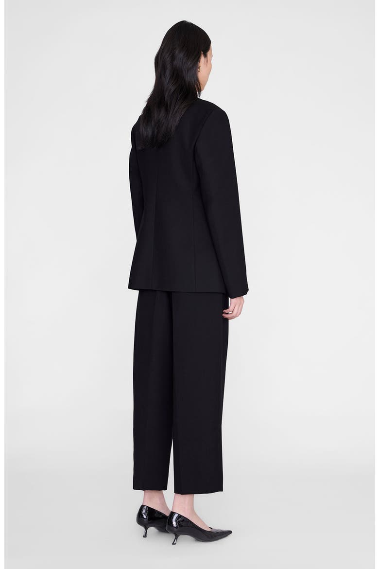 Huda Blazer, Alternate, color, Black