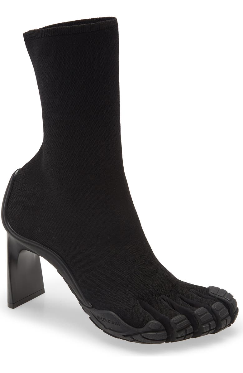 Balenciaga x Vibram High Toe Sock Bootie, Main, color,