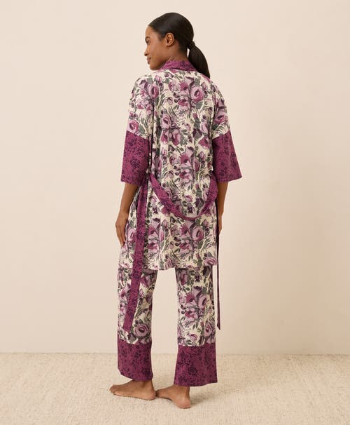 Pact Organic Staycation Sleep Pant In Multi