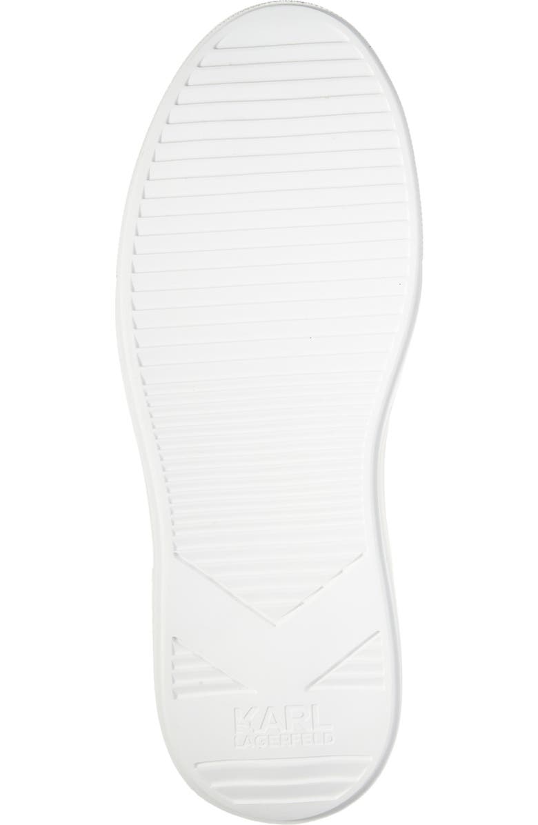 KARL LAGERFELD PARIS Plain Toe Sneaker, Alternate, color, Black