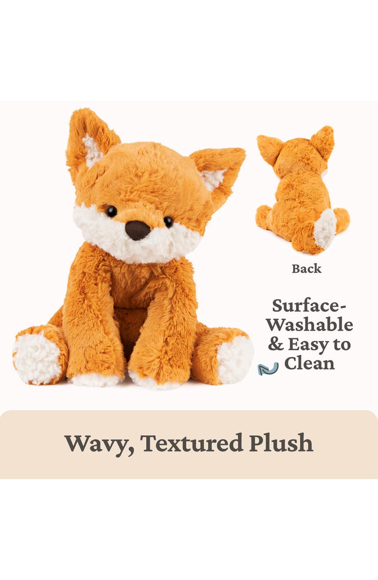 Gund Cozys Collection Fox Stuffed Toy, Alternate, color, Brown/ White