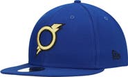 New Era Men's New Era Blue Omaha Storm Chasers Authentic Collection Team Alternate 59FIFTY Fitted Hat