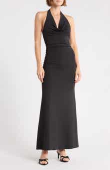 Francine Maxi Halter Dress