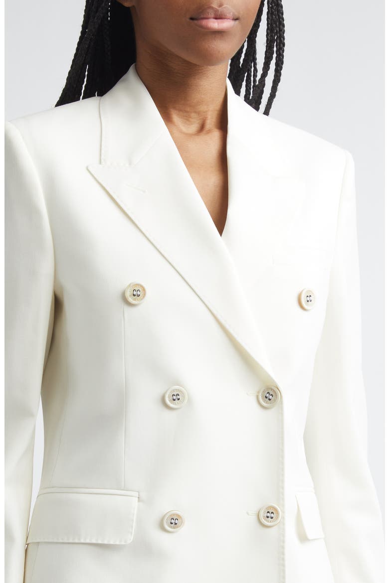 Journey Double Breasted Blazer, Alternate, color, ARCTIC WOLF