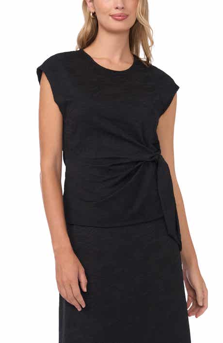 Vince Camuto Floral Jacquard Knit Tank