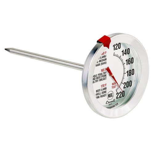 Escali Oven Safe Meat Thermometer In White