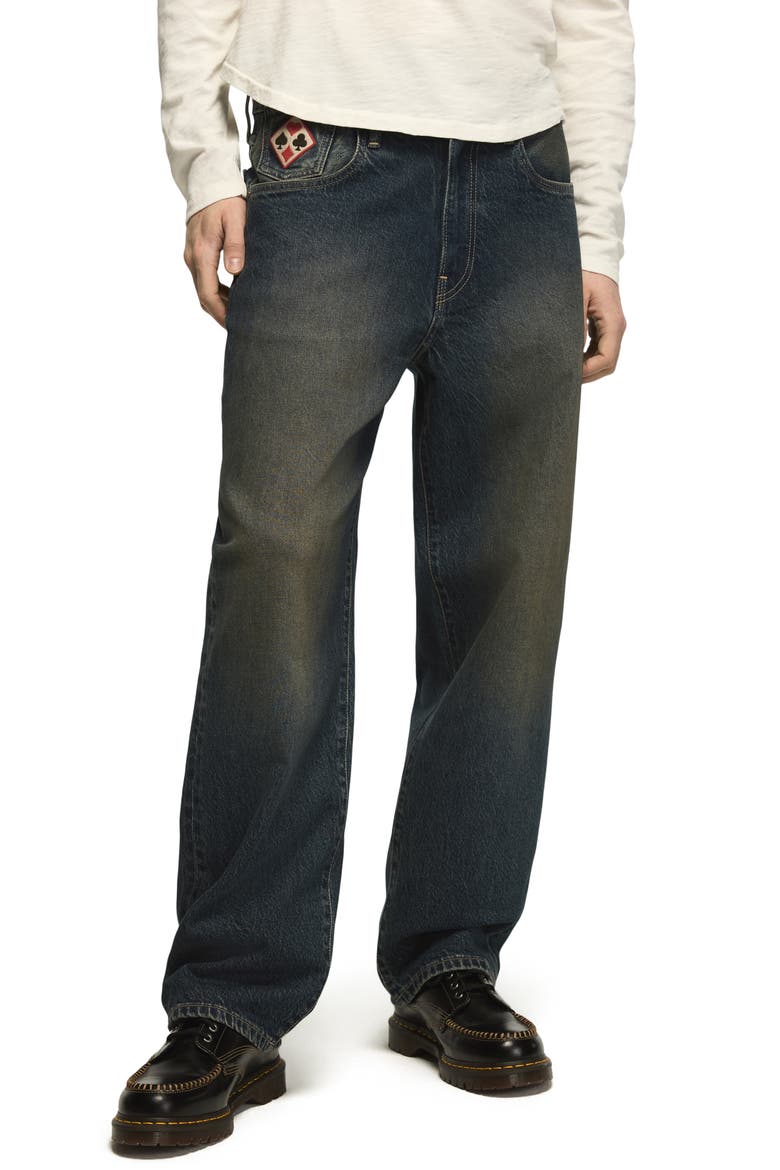 281 Baggy Mid Rise Baggy Jeans, Main, color, RUSTLER