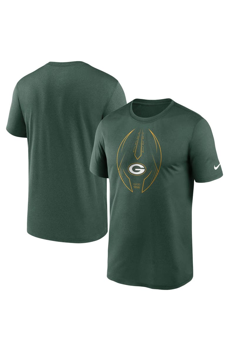 Nike Men's Nike Green Green Bay Packers Legend Icon T-Shirt, Main, color, Green