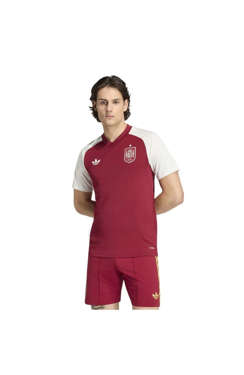 adidas Men's adidas Red Spain National Team 2026 Pre-Match Jersey, Main, color, Red