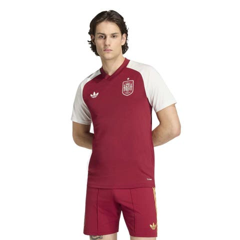 Men's adidas  Red Spain National Team 2026  Pre-Match Jersey