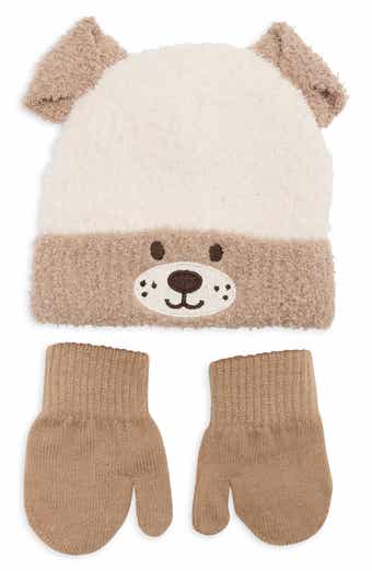 Puppy Beanie & Mittens Set