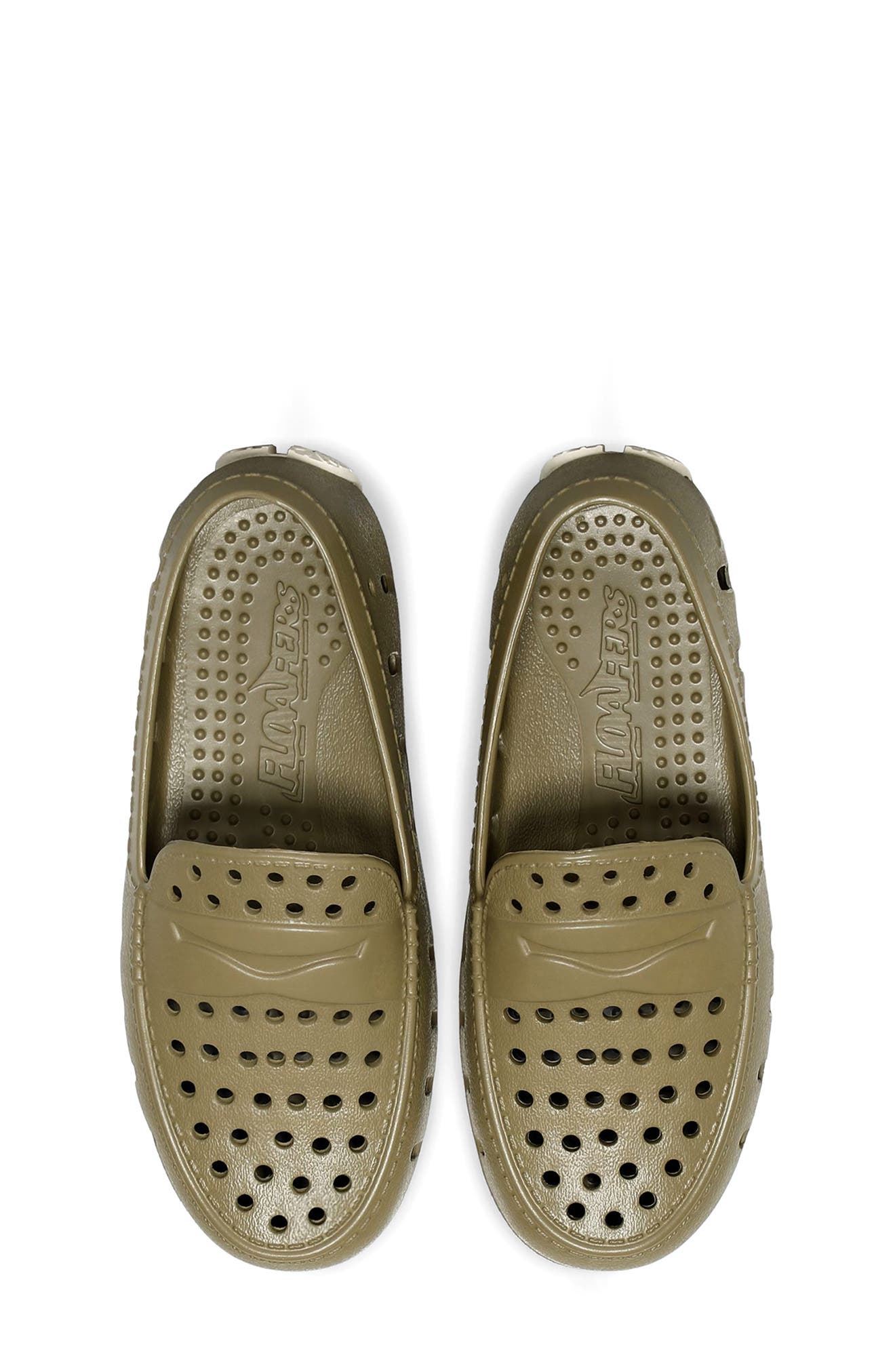 Kids' Prodigy Driver Classic Slip-On, Alternate, color, OLIVE BRANCH/COCONUT