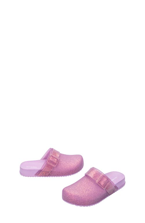 Mini Melissa Kids' Cozy Clog In Purple