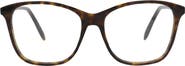 McQueen 54mm Square Optical Glasses