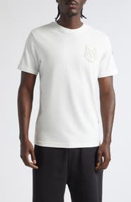 Moncler Monogram Logo Cotton T-Shirt