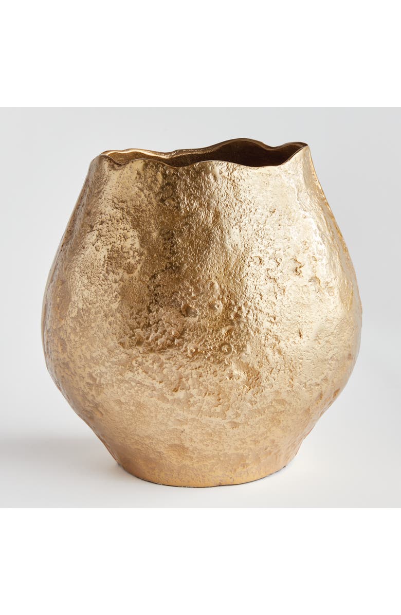 Napa Home & Garden Harlin Short Vase, Alternate, color, Gold