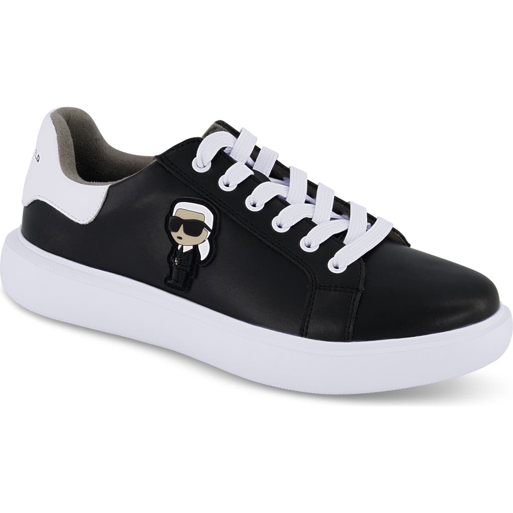 Karl Lagerfeld Karl Patch Sneaker In Black