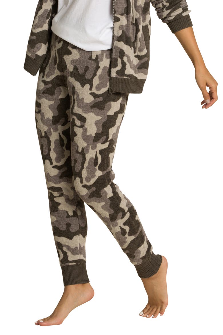 CozyChic® Ultra Lite Camo Jogger Pants, Alternate, color, LINEN MULTI