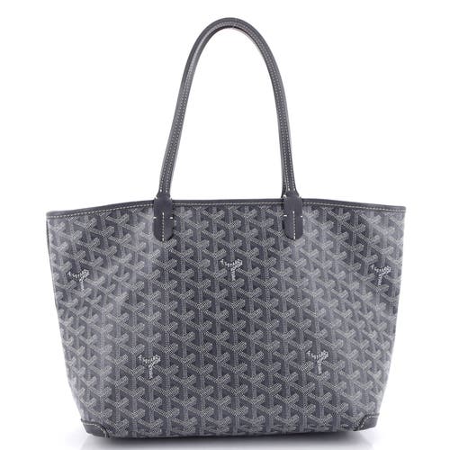 Pre-Owned Goyard Artois Tote Coated Canvas PM in Gray  product