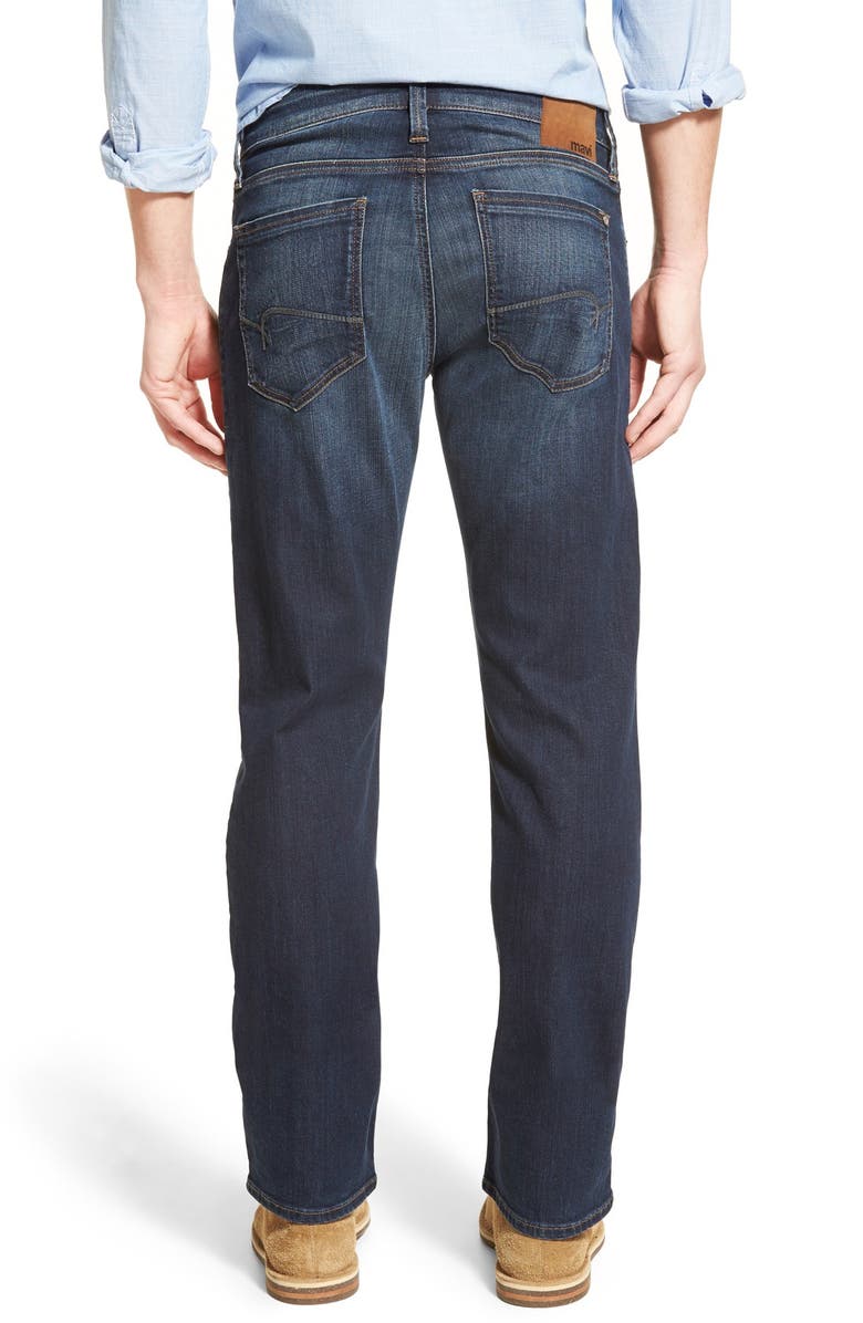 Mavi Jeans Zach Straight Leg Jeans, Alternate, color, Dark Brushed Williamsburg